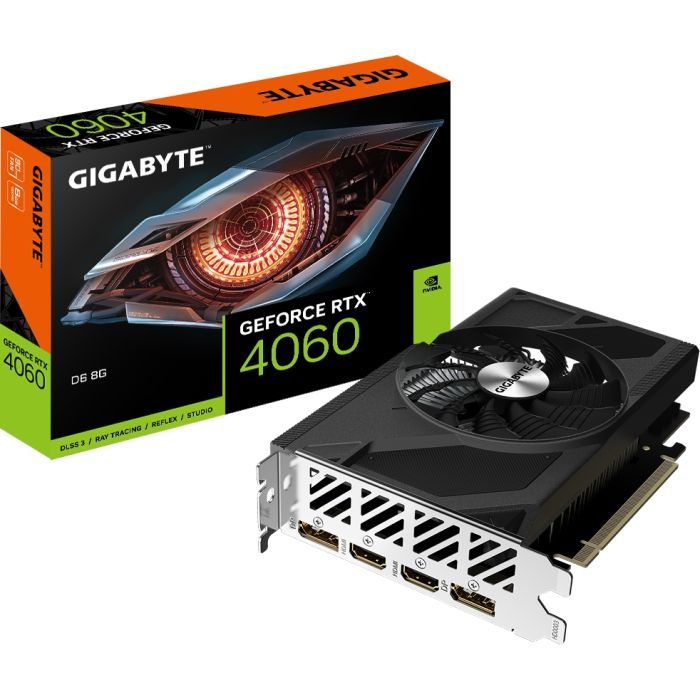Видеокарта GIGABYTE GeForce RTX4060 8Gb (GV-N4060D6-8GD) изображение 8