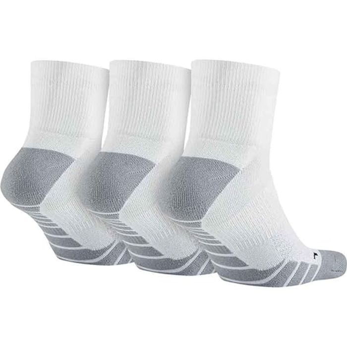 Шкарпетки Nike U NK EVRY MAX CUSH ANKLE 3PR SX5549-100 34-38 3 пари Білі (091206422932) зображення 2