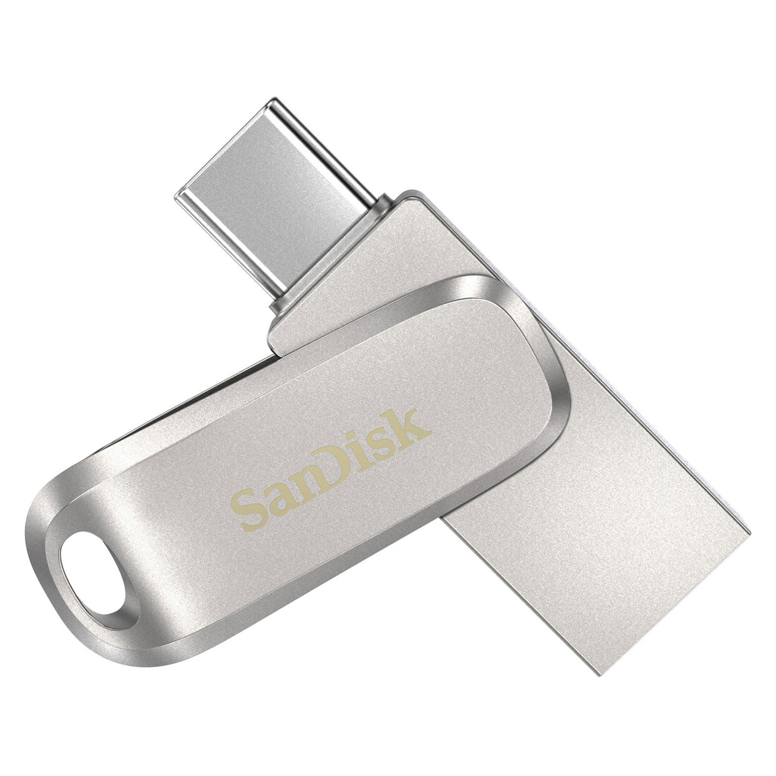 USB флеш накопичувач SanDisk 1TB Ultra Dual Luxe Silver USB 3.2/Type-C (SDDDC4-1T00-G46) зображення 2