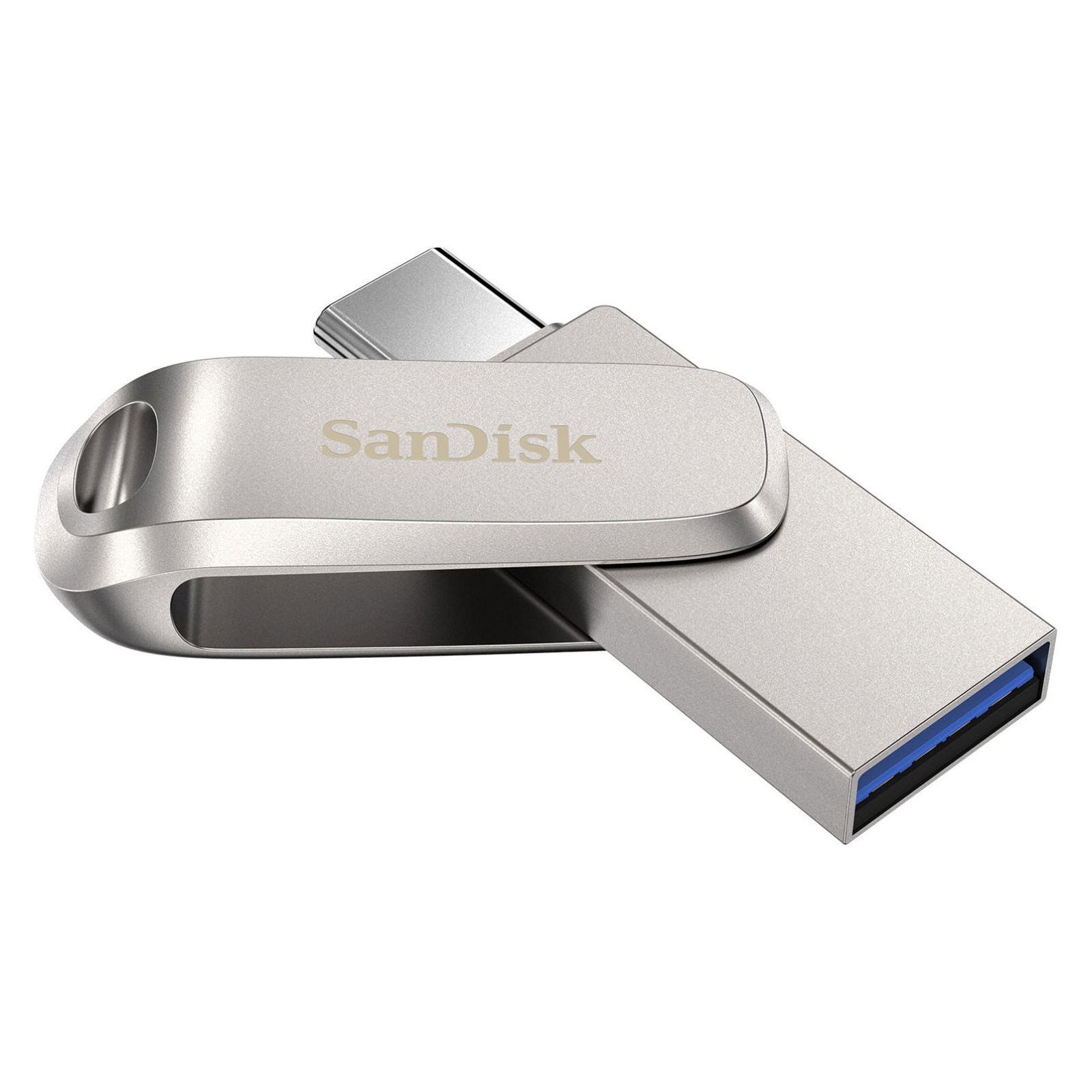 USB флеш накопичувач SanDisk 1TB Ultra Dual Luxe Silver USB 3.2/Type-C (SDDDC4-1T00-G46)