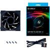 Кулер для корпуса Lian Li Reverse TL LCD 120-1, Black Cooler (G99.12RTLLCD1B.00) изображение 6