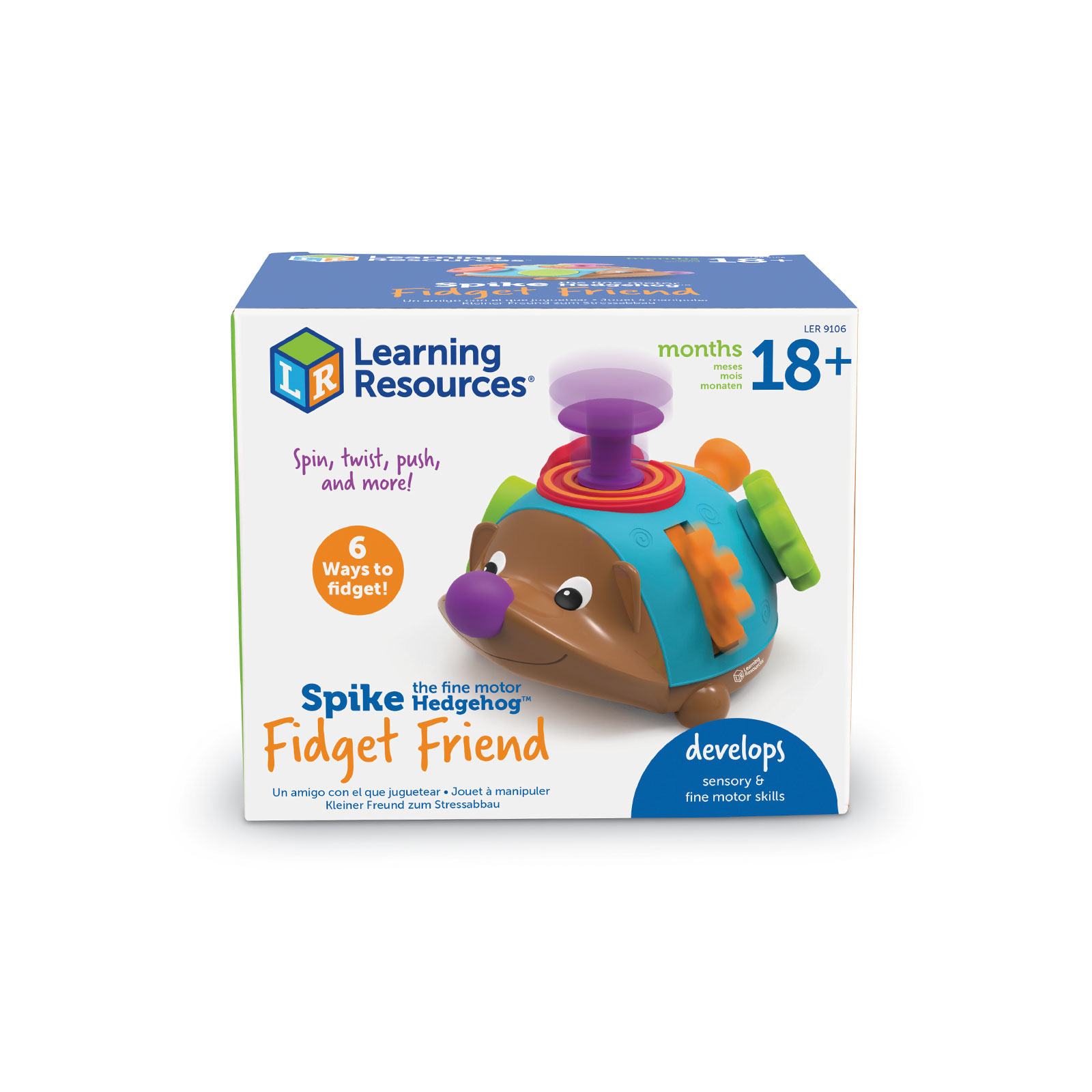 Развивающая игрушка Learning Resources Ёжик-непоседа (LER9106)