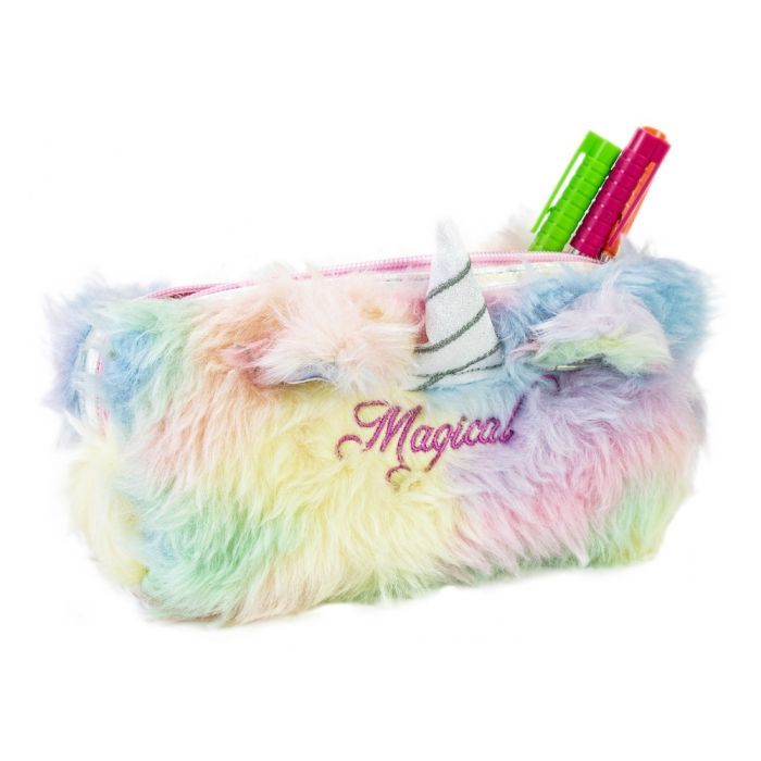 Пенал Cool For School плюшевый 1 отделение Magical розовый (CF87107) изображение 2