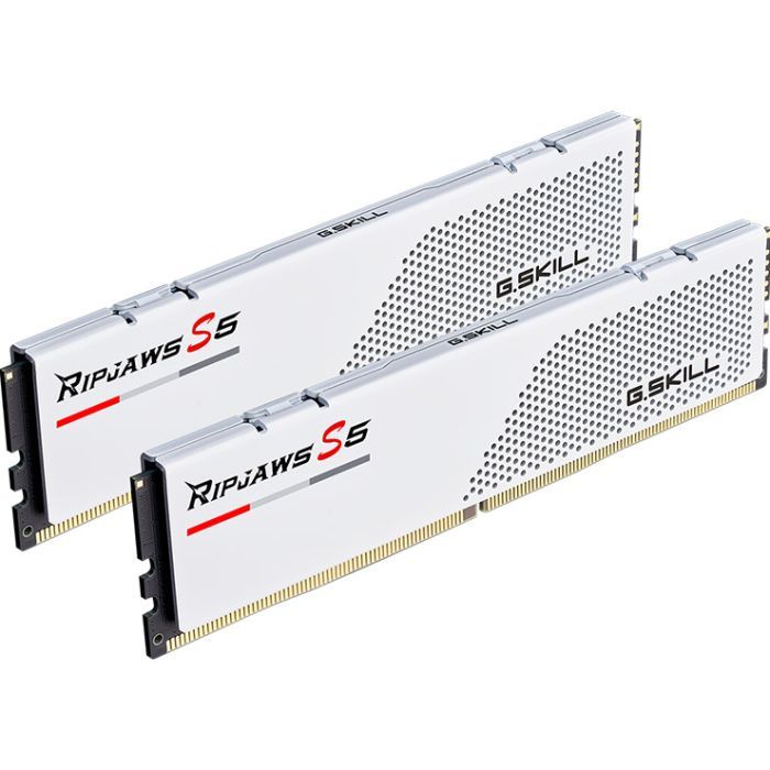 Модуль памяти для компьютера DDR5 64GB (2x32GB) 5600 MHz Ripjaws S5 White G.Skill (F5-5600J3636D32GX2-RS5W) изображение 2