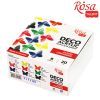 Акриловые краски Rosa для декора глянцевые 9 цв по 20 мл (4823098511144)