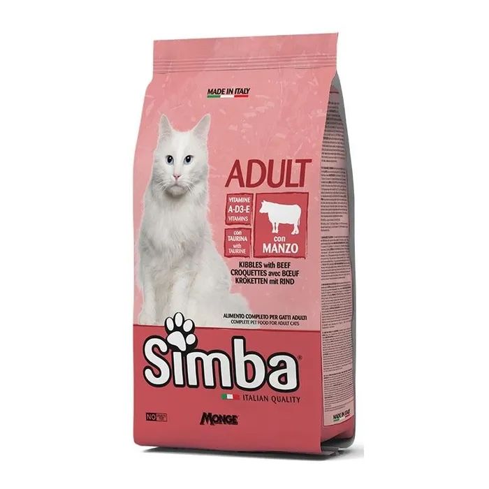 Сухой корм для кошек Simba Cat говядина 5 кг (8009470156020)