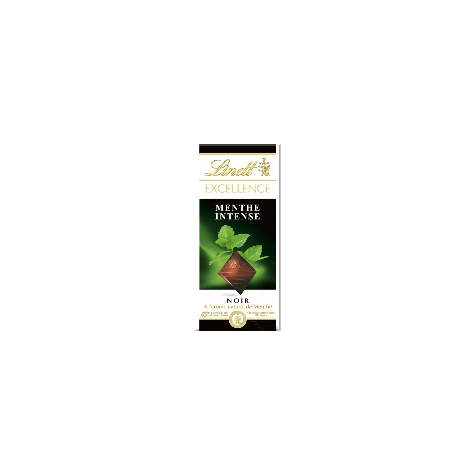 Шоколад Lindt Excellence Mint зі смаком м'яти 100 г (3046920028752)