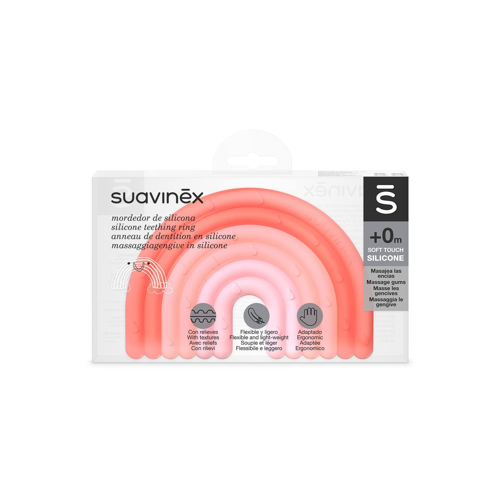 Прорезыватель Suavinex силиконовый с пузырьками/мультицвет (401432) изображение 2
