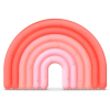 Прорезыватель Suavinex силиконовый с пузырьками/розовый (401434)