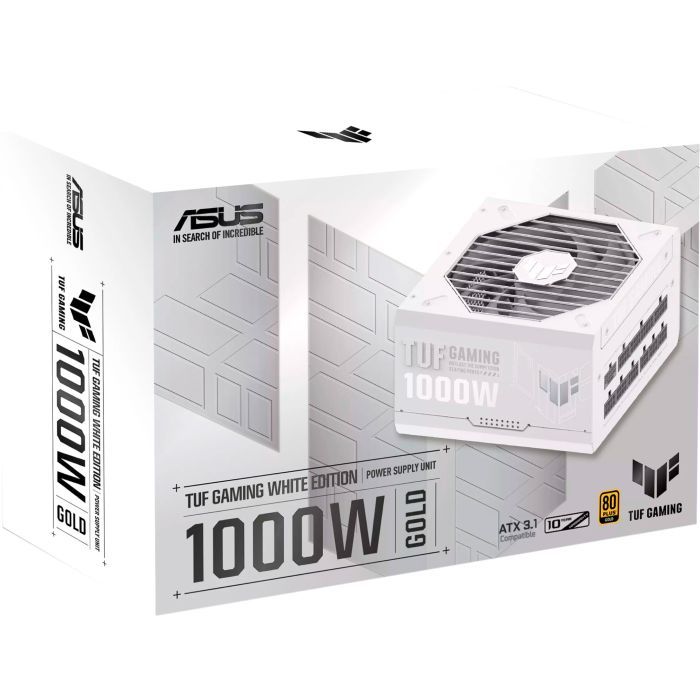 Блок живлення ASUS 1000W TUF-GAMING-1000G-WHITE PCIE5 (90YE00S5-B0NA00) зображення 12