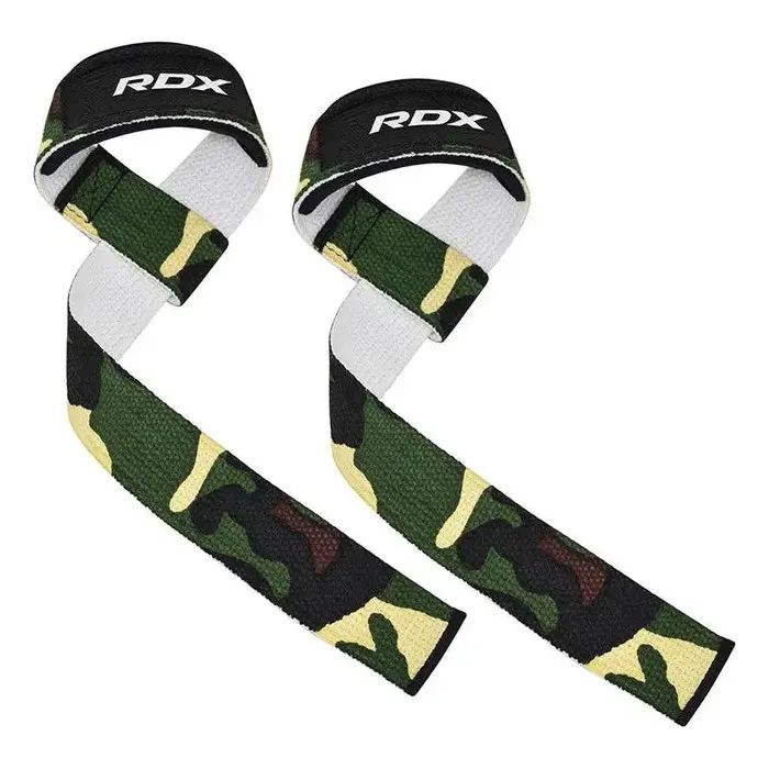 Кистьові лямки RDX W1 Gym Single Strap Black Plus (WAN-W1B+) зображення 2