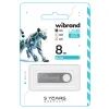 USB флеш накопичувач Wibrand 8GB Puma Silver USB 2.0 (WI2.0/PU8U1S) зображення 2