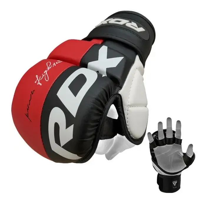 Рукавички для MMA RDX T6 Plus Rex Yellow XL (GGR-T6Y-XL+) зображення 7