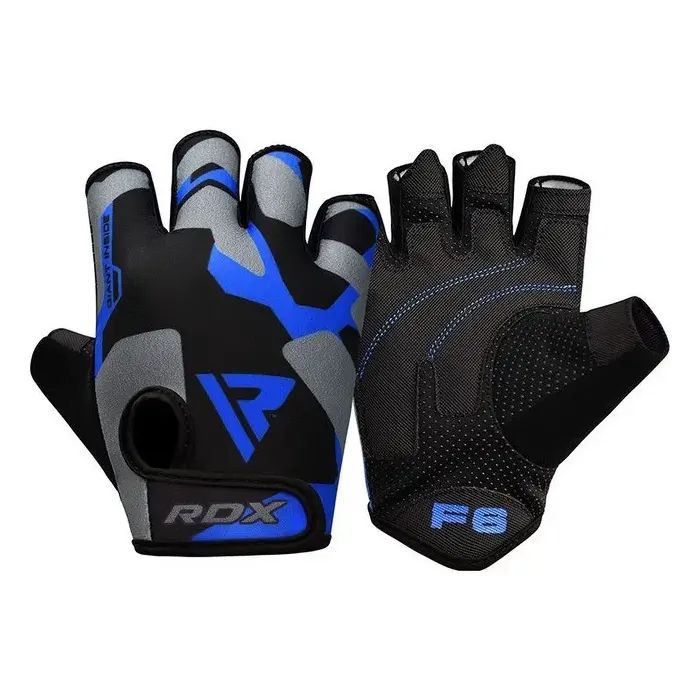 Перчатки для фитнеса RDX F6 Sumblimation Black/Green S (WGS-F6GN-S)