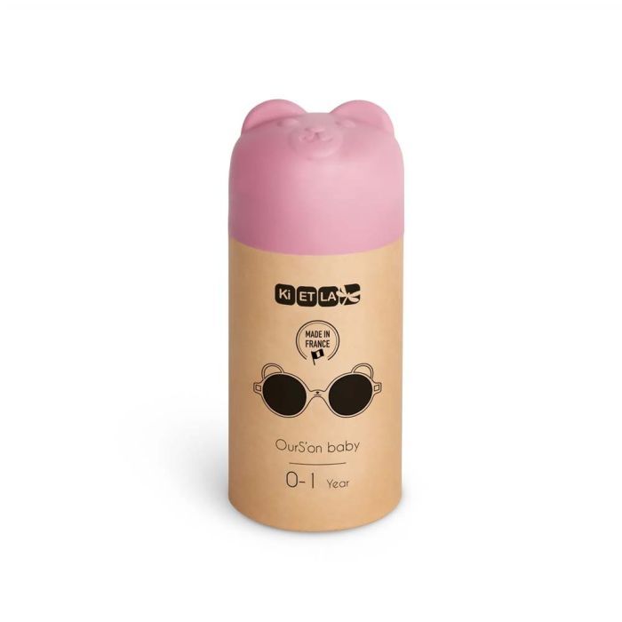 Детские солнцезащитные очки Ki ET LA Ourson, 1-2 года (Light Pink) (68109) изображение 3
