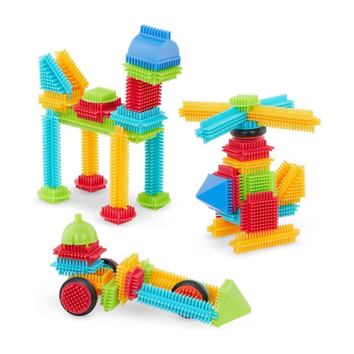 Конструктор Battat серії Bristle Blocks - Будівельник, 56 деталей (BT3070Z) зображення 2