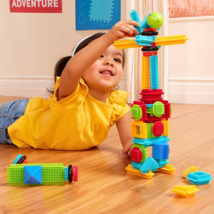 Конструктор Battat серії Bristle Blocks - Будівельник, 56 деталей (BT3070Z) зображення 6