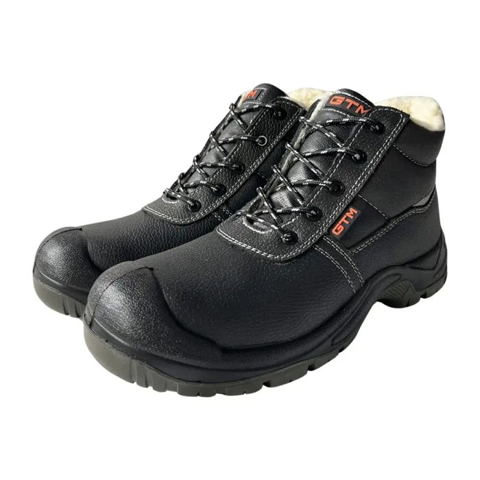 Сапоги рабочие GTM утепленные р.38 с композ.носком на шнурках S3 SRC Comfort (SM-071W-38) изображение 2
