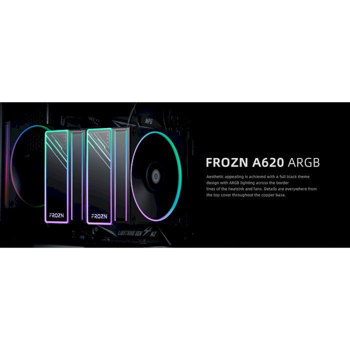 Кулер до процесора ID-Cooling Frozn A620 ARGB (FROZN A620 ARGB) зображення 8