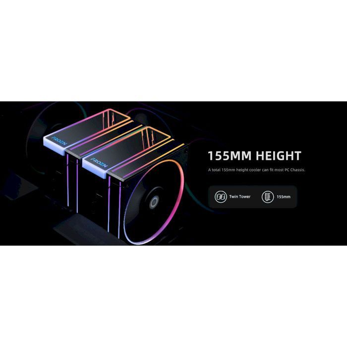 Кулер до процесора ID-Cooling Frozn A620 ARGB (FROZN A620 ARGB) зображення 9