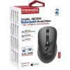 Мышка Promate Samo Wireless/Bluetooth Black (samo.black) изображение 2