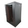 Шкаф настенный Eserver 18U 19" 600х600х907 (Ш*Г*В), сктекло, серая (ES-Е1860B) изображение 3