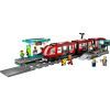Конструктор LEGO City Трамвай и вокзал в центре города 811 деталей (60423) изображение 2