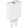 Зарядний пристрій Vention 1xUSB 18W (USB-A) QC3.0 white (FABW0-EU) зображення 2
