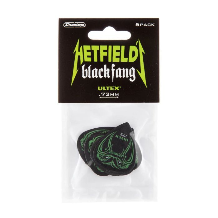 Медиатор Jim Dunlop Hetfield's Black Fang Pick .73mm 6 шт. (PH112P.73) изображение 2