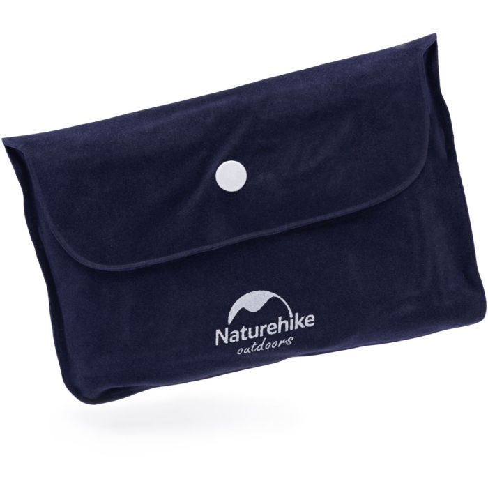 Туристична подушка Naturehike Square Inflatable NH18F018-Z темно-блакитна (6975641885504) зображення 3