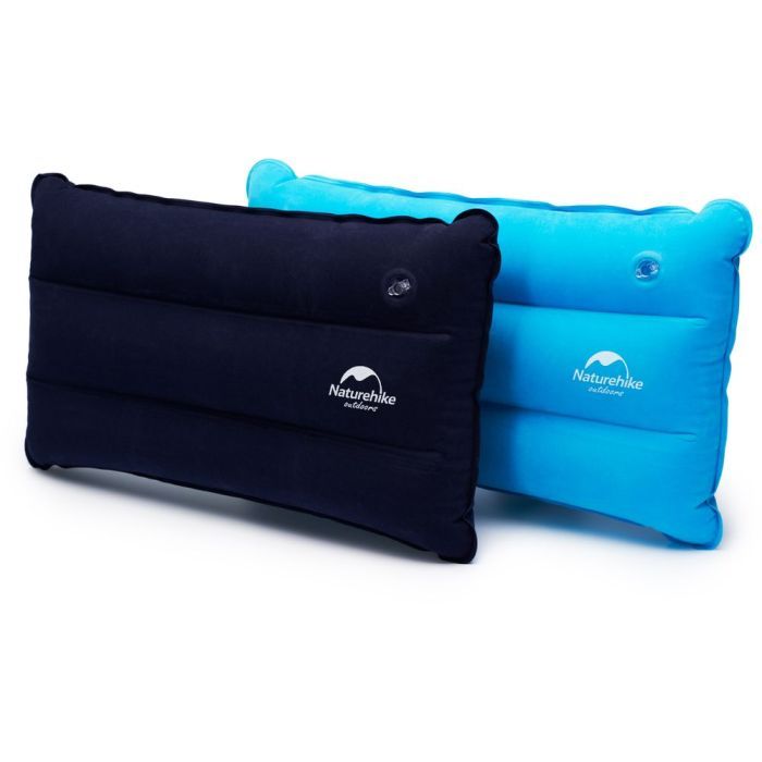 Туристична подушка Naturehike Square Inflatable NH18F018-Z темно-блакитна (6975641885504) зображення 4