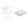 Мойка кухонная Nett NB-6045(R) (0431201) изображение 4
