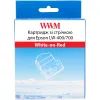 Лента для принтера этикеток WWM для Epson LW-400/700 18mm х 8m White-on-Red (WWM-SD18R)