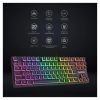 Клавіатура GamePro MK80B RGB Blue Switch USB Black (MK80B) зображення 7