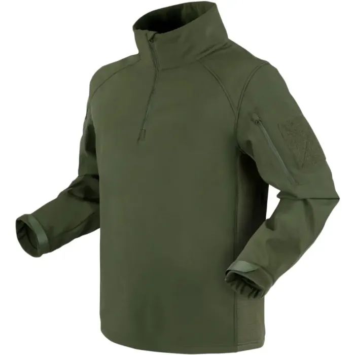 Кофта Condor-Clothing Patrol 1/4 Zip Soft Shell Olive drab L (101185-001-L) изображение 2