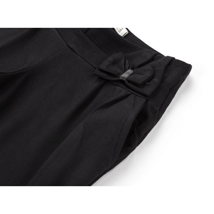 Штани дитячі Breeze з бантиком (11174-152G-black) зображення 4