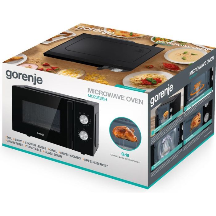 Мікрохвильова піч Gorenje MO20E2BH зображення 11