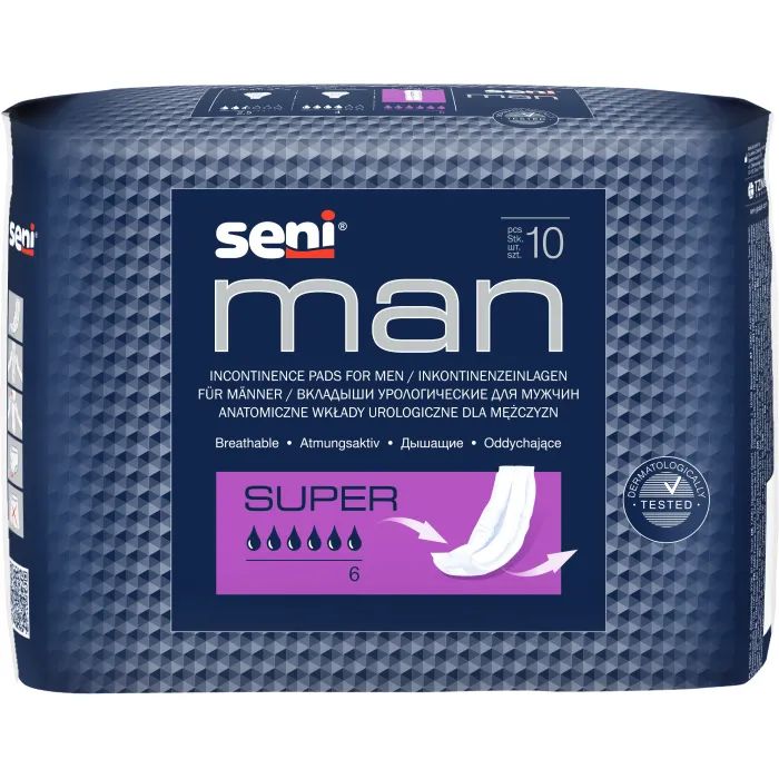 Урологические прокладки Seni Man Super 10 шт. (5900516693121)
