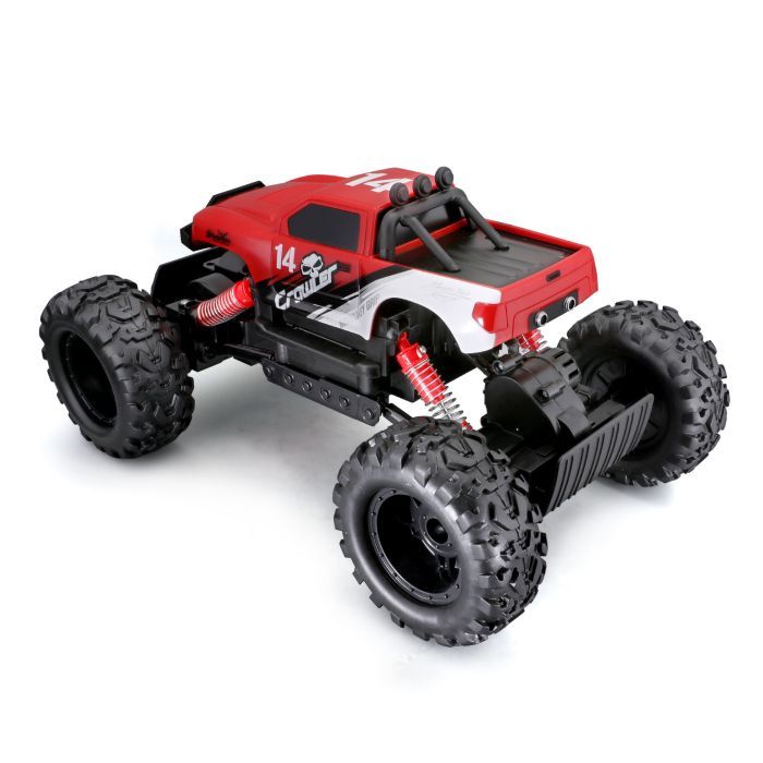 Радиоуправляемая игрушка Maisto Rock Crawler 2.4 ГГц (аккум. 6.4v + 3хААА), красный (82746 red) изображение 2