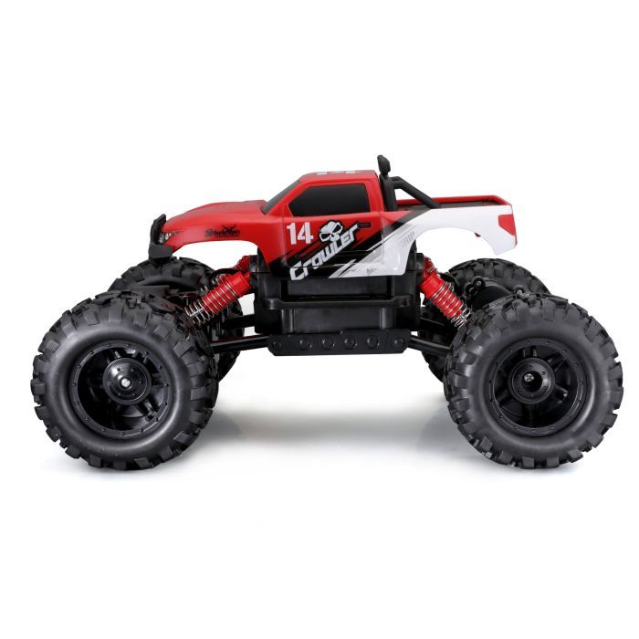 Радиоуправляемая игрушка Maisto Rock Crawler 2.4 ГГц (аккум. 6.4v + 3хААА), красный (82746 red) изображение 3