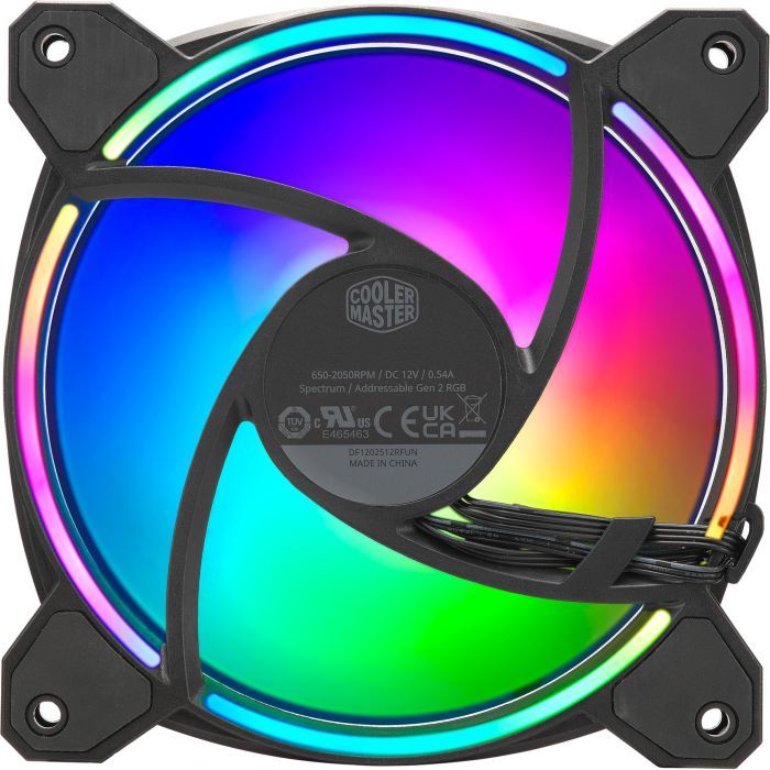 Кулер для корпуса CoolerMaster MF120 Halo 3in1 RGB (MFL-B2DN-213P2-R2) изображение 4