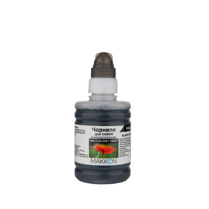 Чернила Makkon Canon GI-41 140 мл black pigment (IMN-CAN-GI41-140BP)