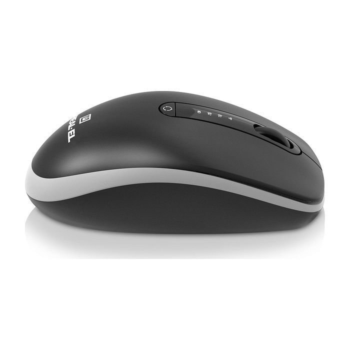 Мишка REAL-EL RM-455W Wireless/Bluetooth Black/Gray (EL123200047) зображення 5