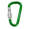 Карабін туристичний Tramp Набір 10 шт з муфтою 7 cм Green (UTRA-302-green) зображення 2