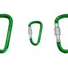 Карабін туристичний Tramp Набір 10 шт з муфтою 7 cм Green (UTRA-302-green) зображення 3