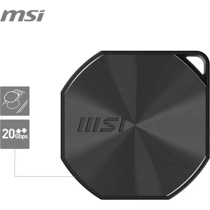 Накопитель SSD USB-C 1TB MSI (S78-440L0B0-P83) изображение 5