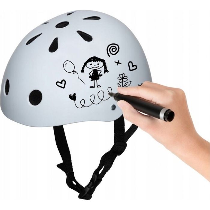 Шлем MoMi Mimi Mat gray (ROBI00049) изображение 2