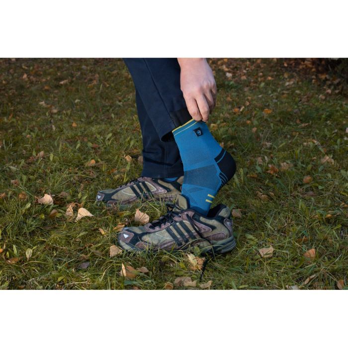 Водонепроницаемые носки Dexshell Running Lite 2.0 Socks темно-блакитні розмір L (43-46) (DS20610MLB2.0-L) изображение 3