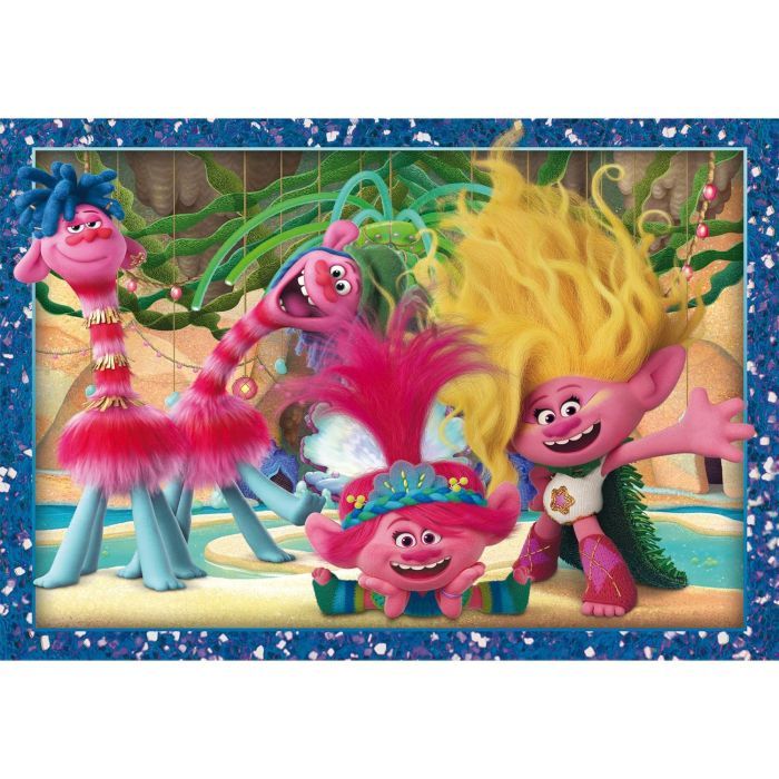 Пазл Clementoni 4 в 1 Trolls 3, 12,16,20 и 24 элемента (21527) изображение 4