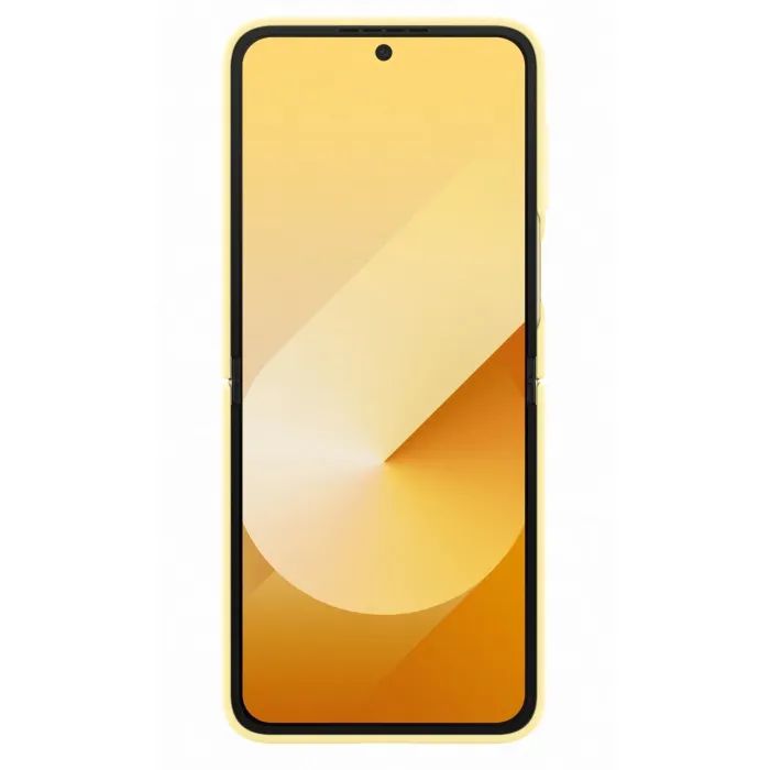 Чехол для мобильного телефона Samsung Silicone Cover with Ring Samsung Galaxy Flip 6 Yellow (EF-PF741TYEGUA) изображение 2